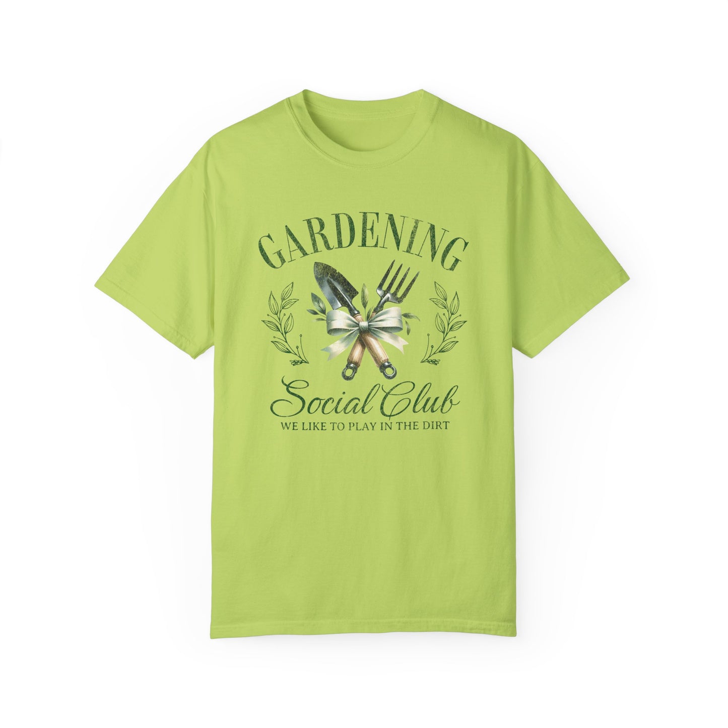 Gardening Club Unisex T-Shirt - Play in the Dirt Graphic Tee