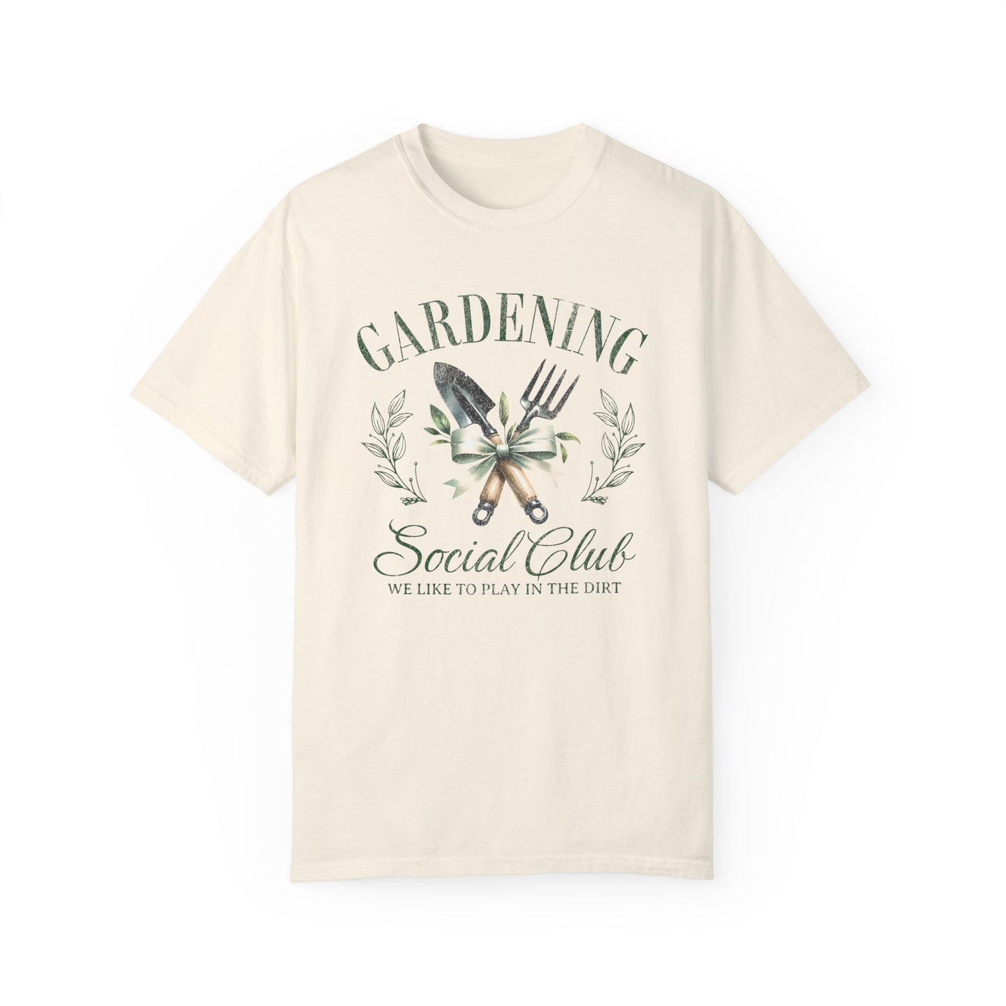 Gardening Club Unisex T-Shirt - Play in the Dirt Graphic Tee
