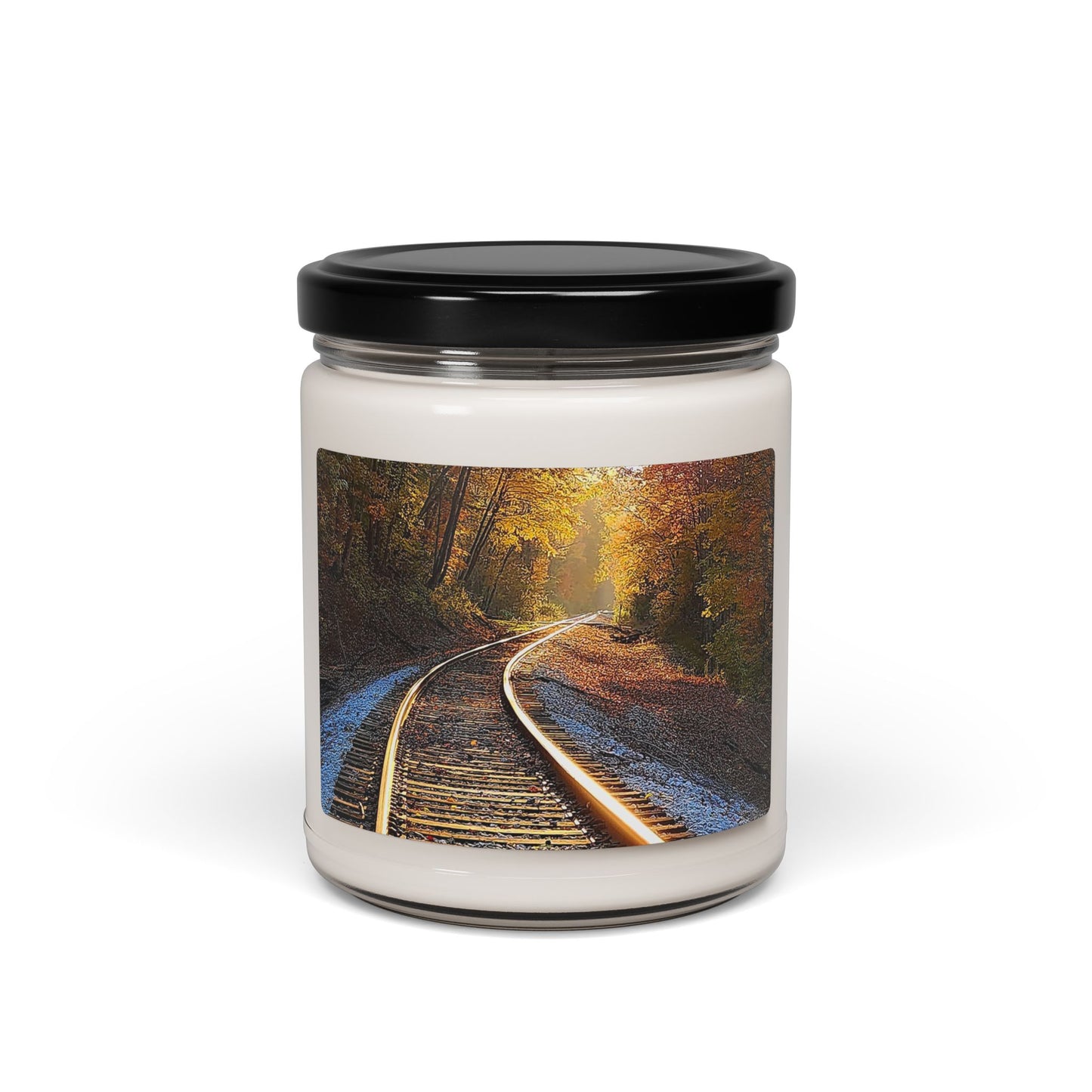 "Fall Tracks" Scented Soy Candle, 9oz