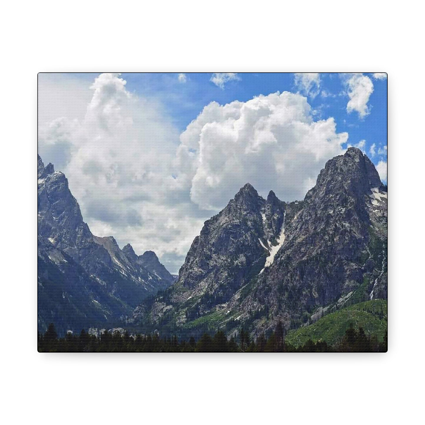 "Tetons" Canvas Gallery Wrap