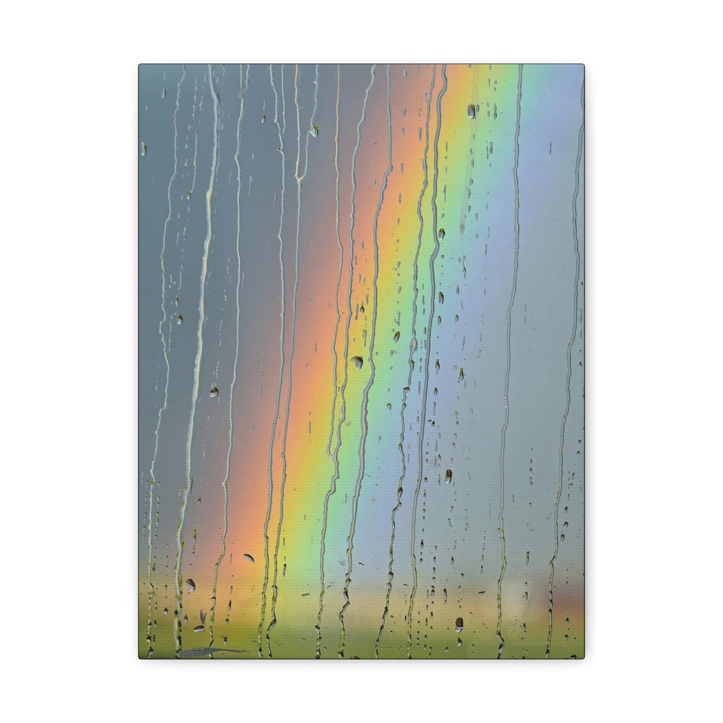 "Rain & Bow" Canvas Gallery Wrap