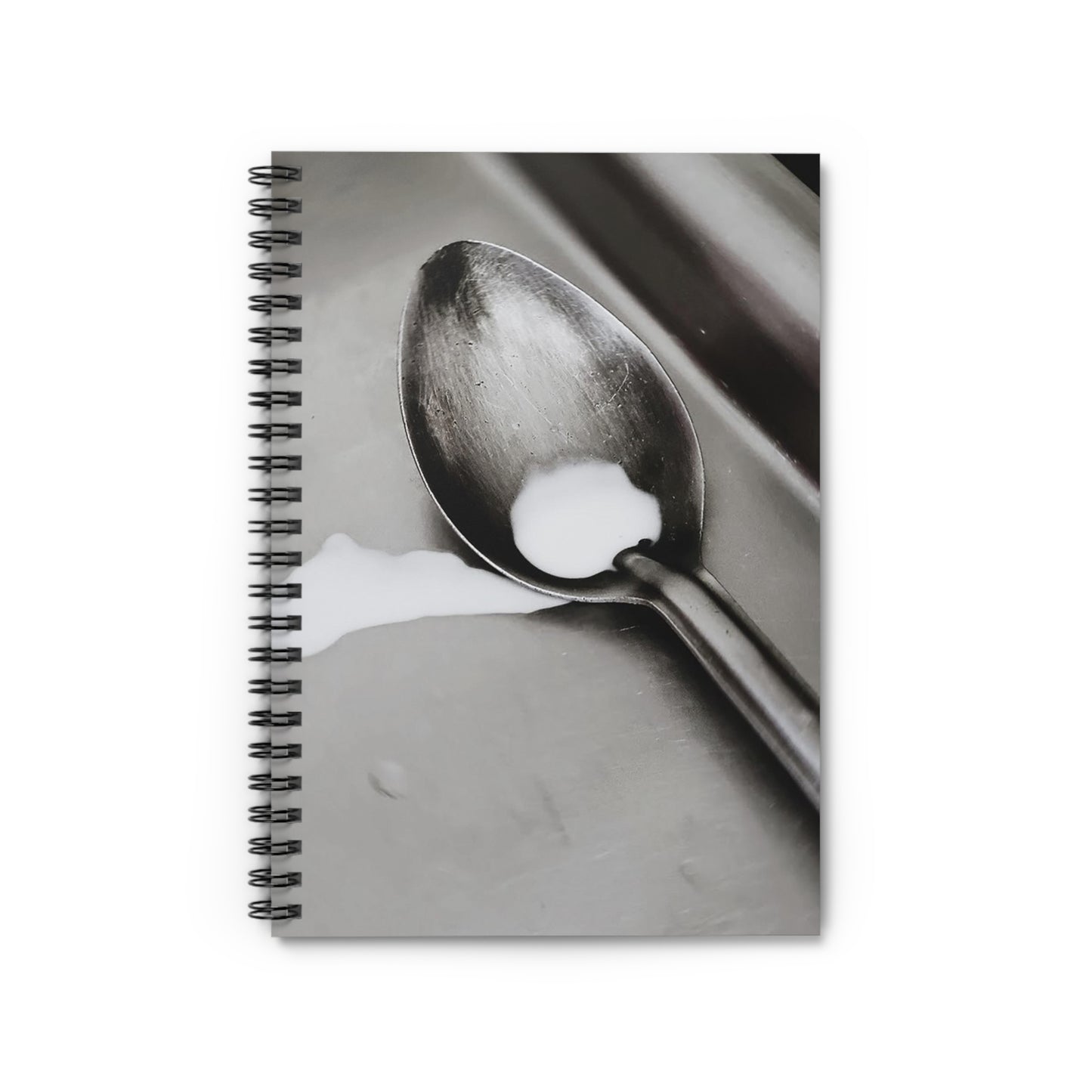 "Spoon & Cream" Spiral Notebook - Ruled Line