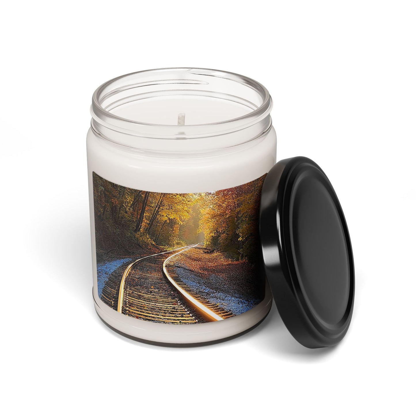 "Fall Tracks" Scented Soy Candle, 9oz