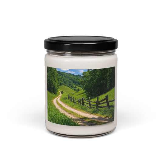 "Fence Line Road" Scented Soy Candle, 9oz