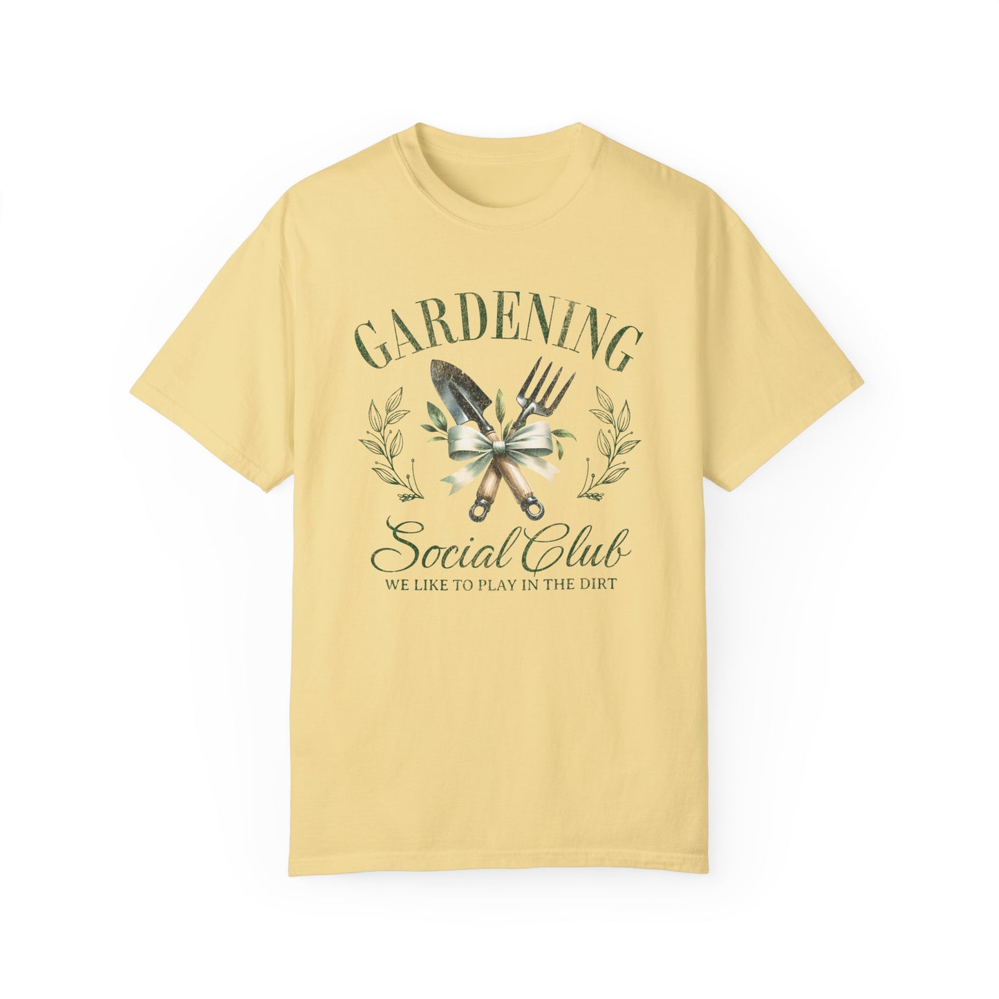 Gardening Club Unisex T-Shirt - Play in the Dirt Graphic Tee