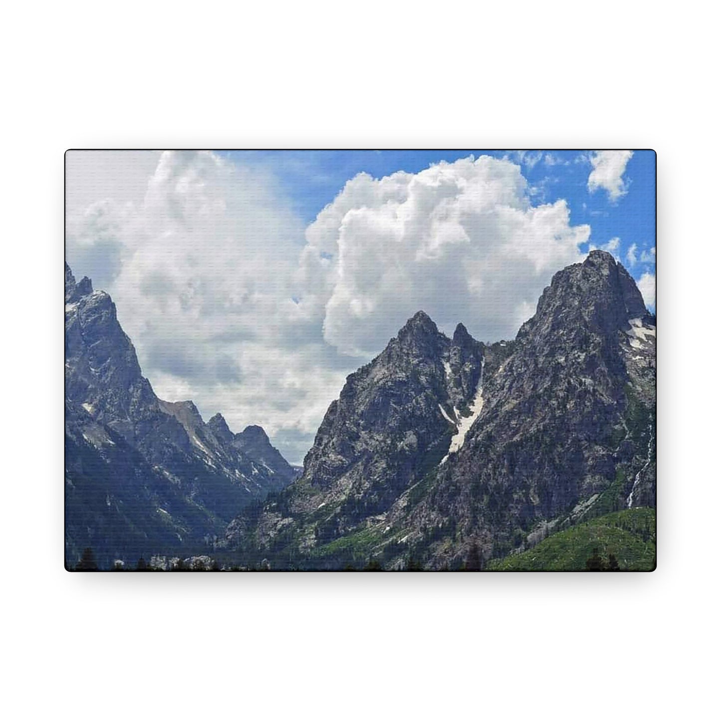 "Tetons" Canvas Gallery Wrap