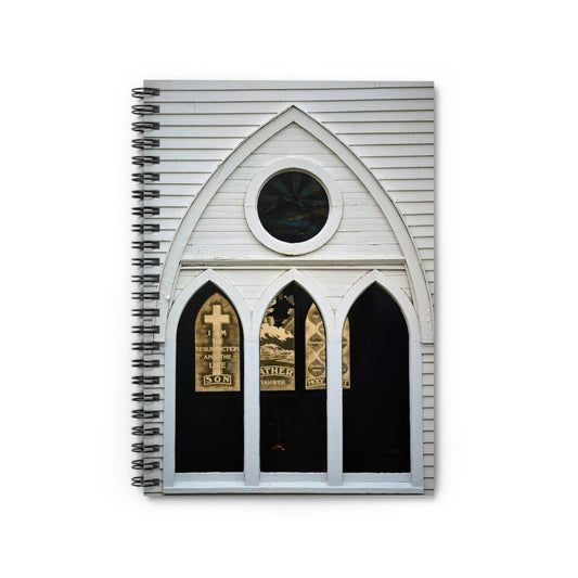 "Church Window" Spiral Notebook - Ruled Line