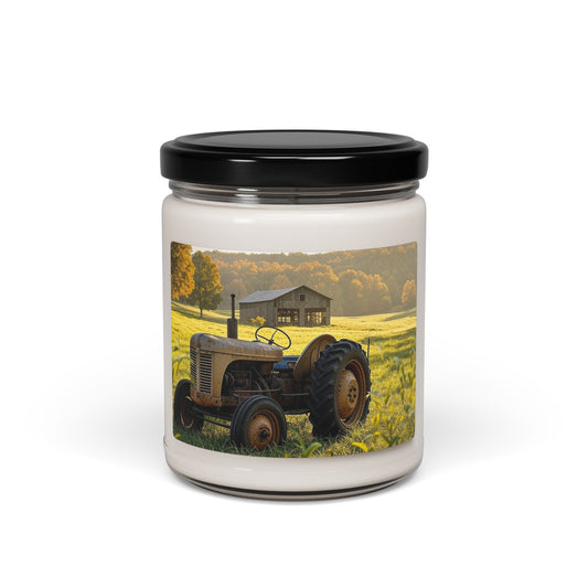 "Tractor Barn" Scented Soy Candle, 9oz