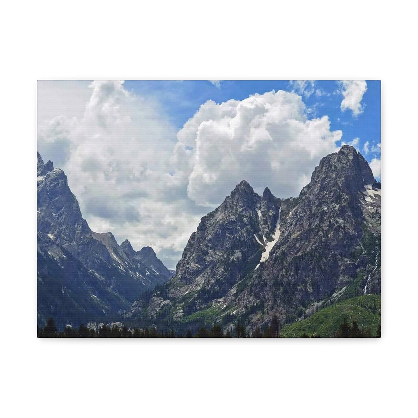 "Tetons" Canvas Gallery Wrap