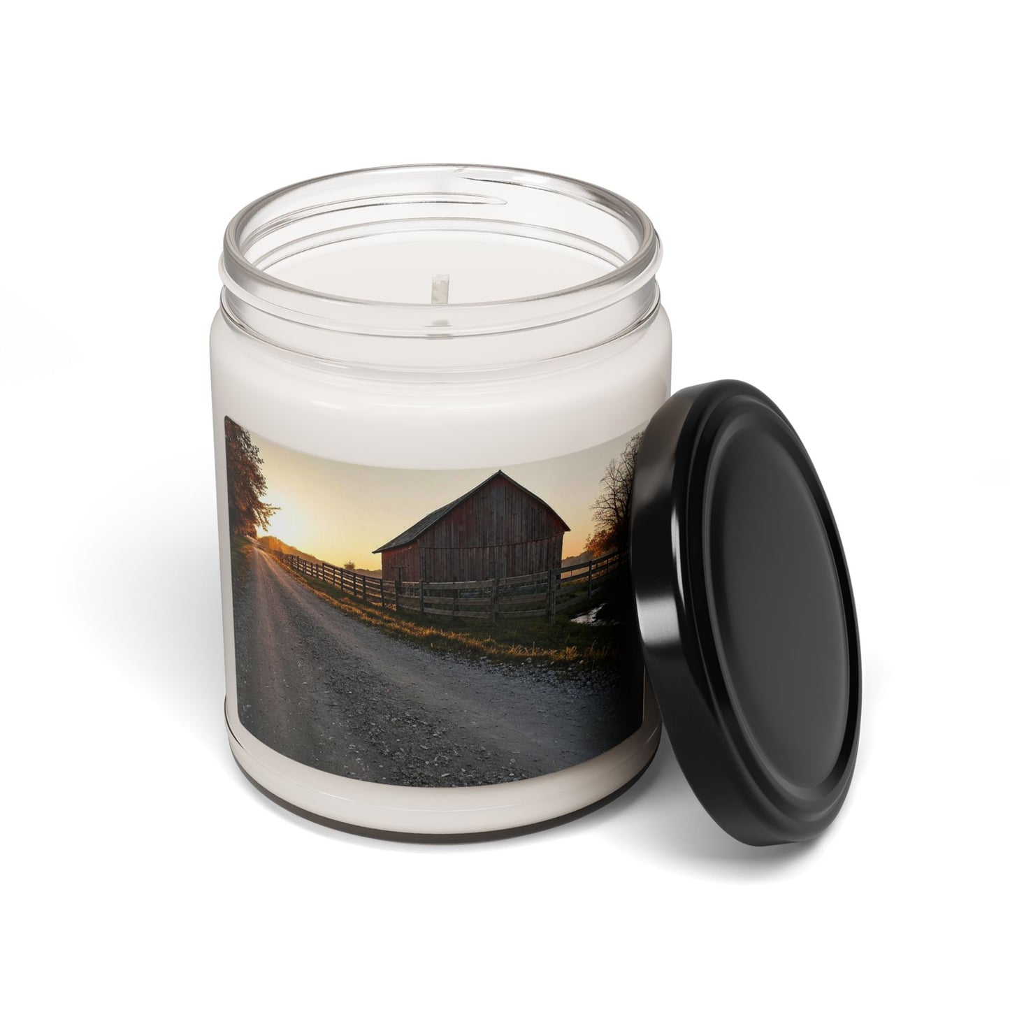 "Barn at Sunset" Scented Soy Candle, 9oz