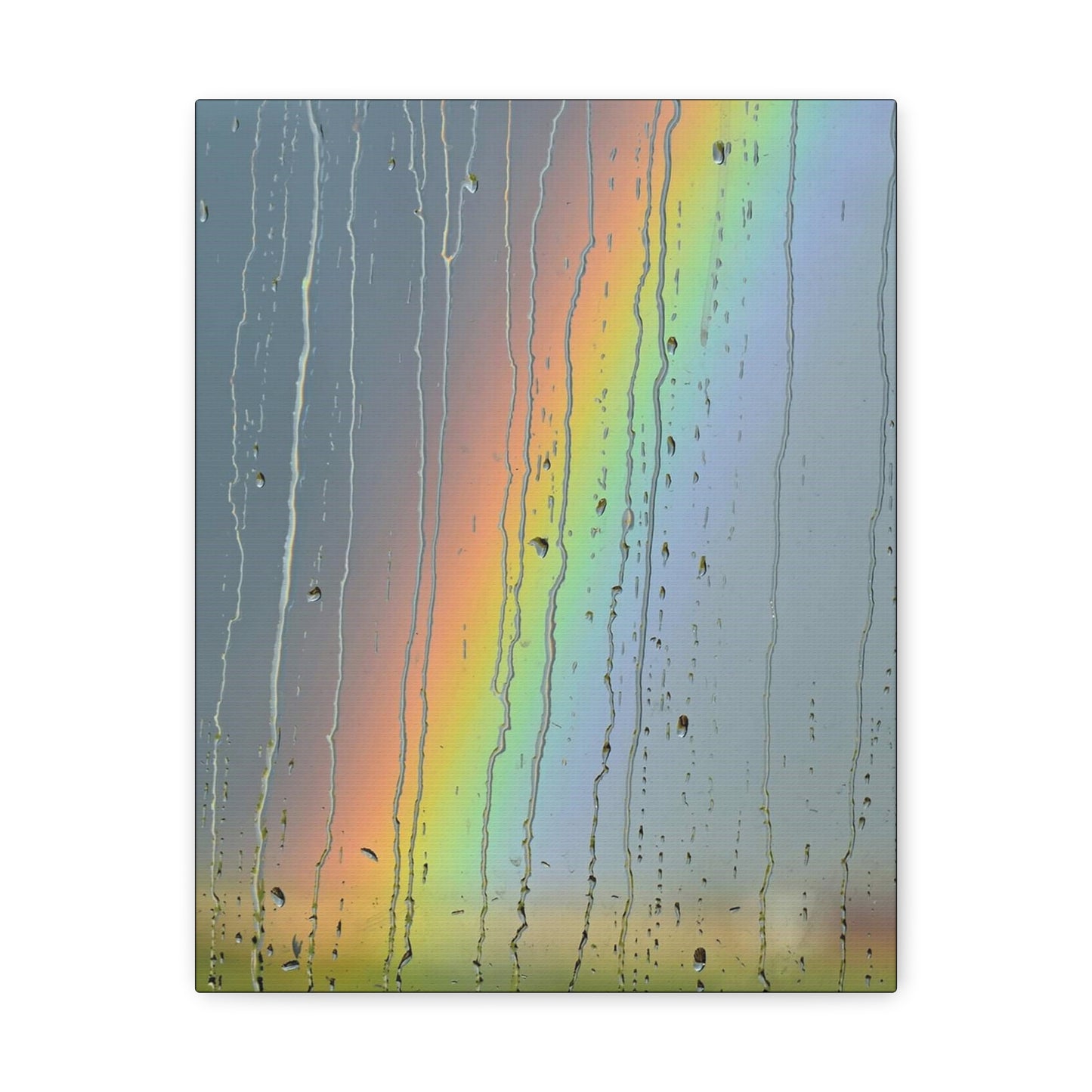 "Rain & Bow" Canvas Gallery Wrap